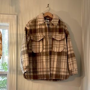 Zara heavyweight shacket